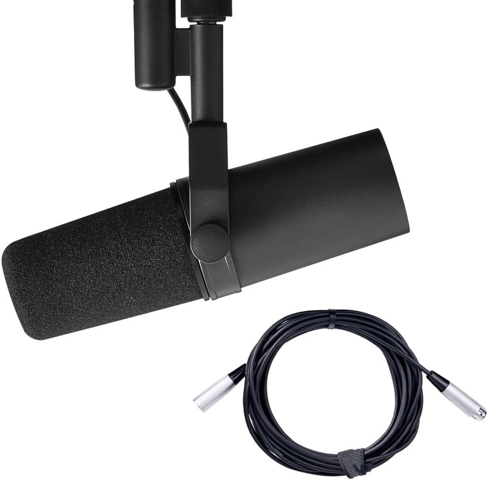 SHURE SM7B ダイナミックマイク SHURE マイクケーブルC25J付き SHURE